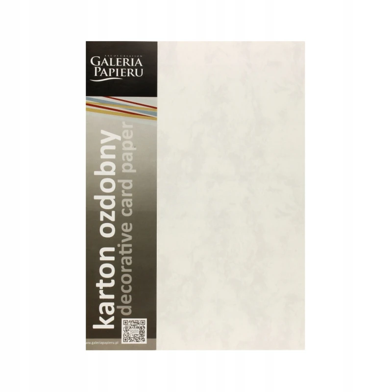KARTON OZDOBNY MARMUR KREMOWY OP20 SZT. 220 G/M2
