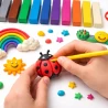 PLASTELINA MONA KWADRATOWA 12 KOLORÓW