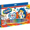 KREDKI BAMBINO 24KOL DREWNIANE + TEMPERÓWKA