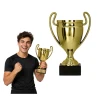Puchar Plastikowy Złoty Trofeum Sportowe TABLICZKA Z GRAWEREM GRATIS 16 cm