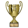 Puchar Plastikowy Złoty Trofeum Sportowe TABLICZKA Z GRAWEREM GRATIS 16 cm