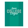 Zeszyt A5 60k linia laminowany COLLEGE DAILY, folia soft touch