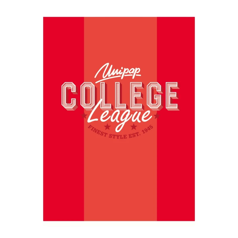 Zeszyt A5 60k krata laminowany COLLEGE DAILY, folia soft touch, lakier