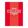 Zeszyt A5 60k krata laminowany COLLEGE DAILY, folia soft touch, lakier