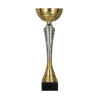 Puchar Metalowy Złoty Trofeum TABLICZKA Z GRAWEREM GRATIS 33 cm