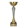 Puchar Metalowy Złoty Trofeum TABLICZKA Z GRAWEREM GRATIS 21 cm