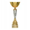Puchar Metalowy Złoty Trofeum EMBLEMAT I TABLICZKA Z GRAWEREM GRATIS 23 cm