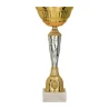 Puchar Metalowy Złoty Trofeum EMBLEMAT I TABLICZKA Z GRAWEREM GRATIS 20 cm