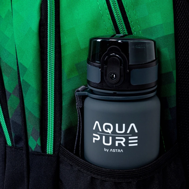 Bidon AQUA PURE 600ml grey/black