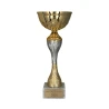 Puchar Metalowy Złoty Trofeum TABLICZKA Z GRAWEREM GRATIS 21 cm