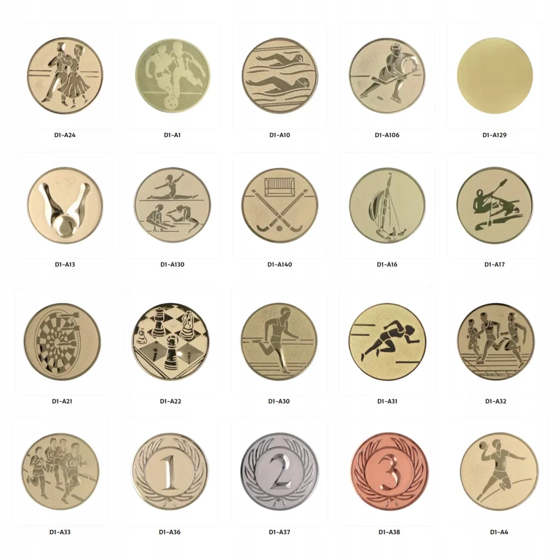 Puchar Metalowy Złoty EMBLEMAT I TABLICZKA Z GRAWEREM GRATIS 35,5 cm