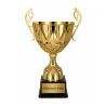 Puchar Metalowy Złoty Trofeum Uniwersalne I Miejsce TABLICZKA Z GRAWEREM GRATIS 25 cm