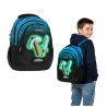 Plecak szkolny trzykomorowy ASTRABAG BLUE PIXEL AB330 502024092