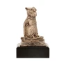 Statuetka Brązowa Odlewana Sowa Akademicka TABLICZKA Z GRAWEREM GRATIS 13,5 cm