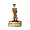 Statuetka Brązowa Odlewana Absolwent Studiów TABLICZKA Z GRAWEREM GRATIS 23 cm