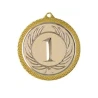 Medal Złoty 60 mm I Miejsce Uniwersalny EMBLEMAT I WSTĄŻKA 11 MM GRATIS