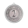 Medal Srebrny 60 mm II Miejsce Uniwersalny EMBLEMAT I WSTĄŻKA 22 MM GRATIS