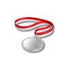 Medal Srebrny 60 mm II Miejsce Uniwersalny EMBLEMAT I WSTĄŻKA 22 MM GRATIS