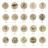 Medal Srebrny 60 mm II Miejsce Uniwersalny EMBLEMAT I WSTĄŻKA 22 MM GRATIS