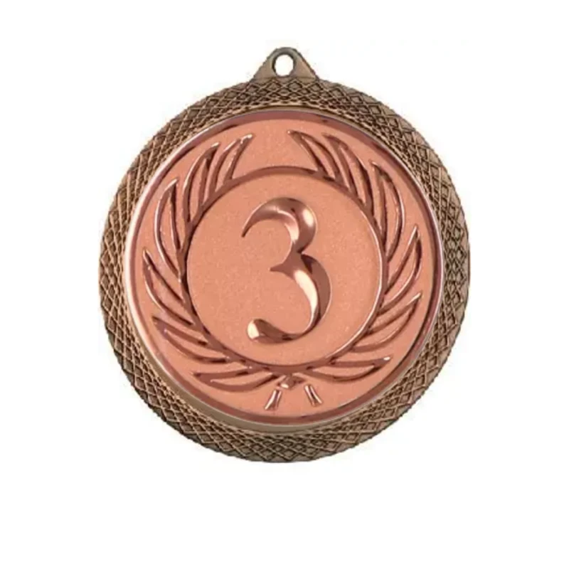 Medal Brązowy 60 mm III Miejsce Uniwersalny EMBLEMAT I WSTĄŻKA 22 MM GRATIS