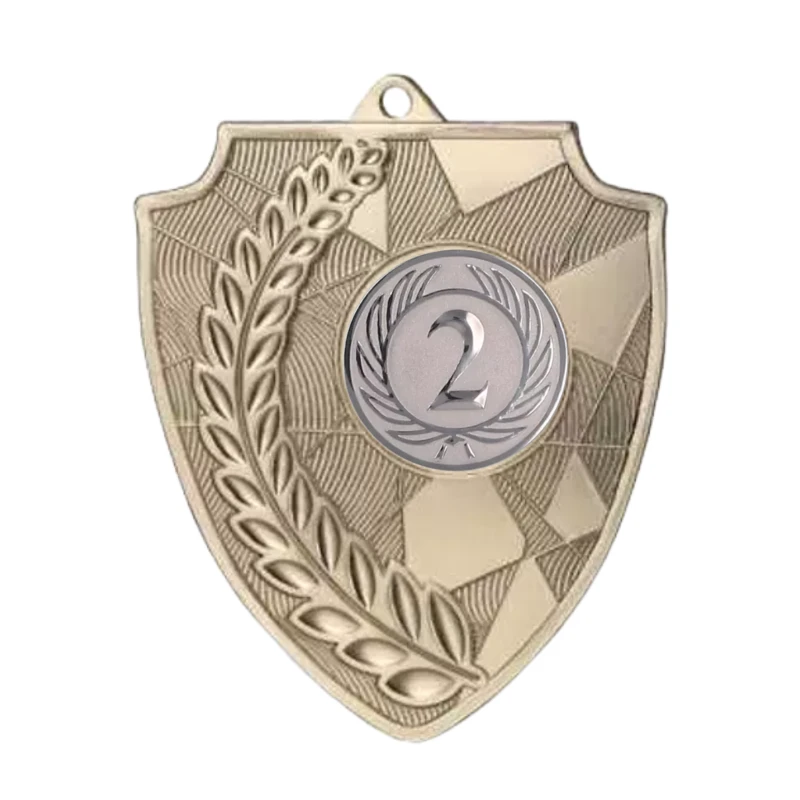 Medal Srebrny 70 mm II Miejsce Uniwersalny EMBLEMAT I WSTĄŻKA 22 MM GRATIS