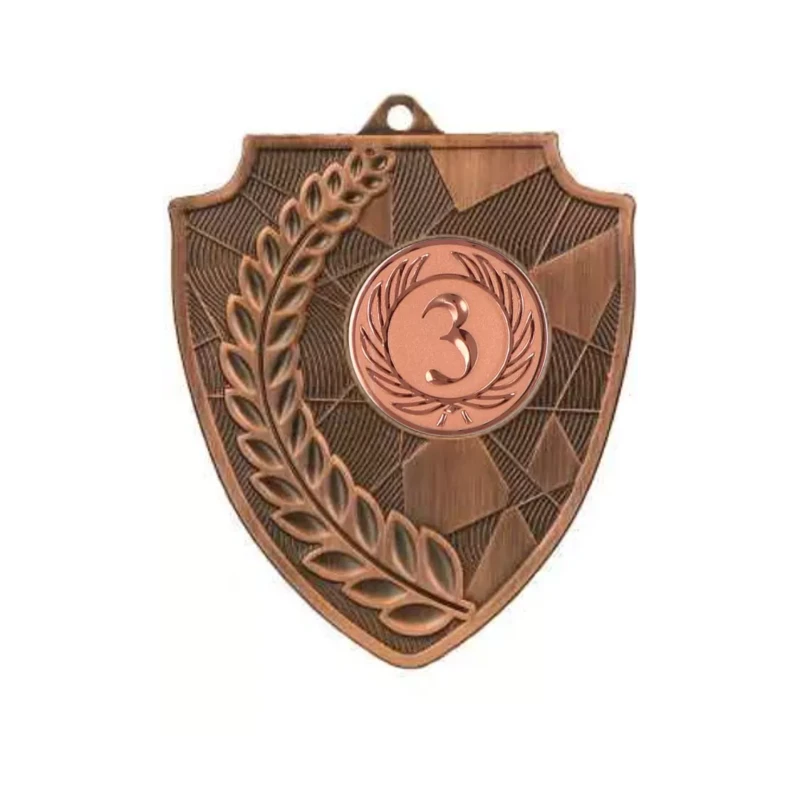 Medal Brązowy 70 mm III Miejsce Uniwersalny EMBLEMAT I WSTĄŻKA 22 MM GRATIS