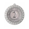 Medal Srebrny 70 mm II Miejsce Uniwersalny EMBLEMAT I WSTĄŻKA 22 MM GRATIS