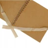 ALBUM DO ZDOBIENIA KRAFT CIEMNOBEŻOWY 205X205MM 35 KARTEK