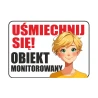Tabliczka informacyjna UŚMIECHNIJ SIĘ A3 PCV