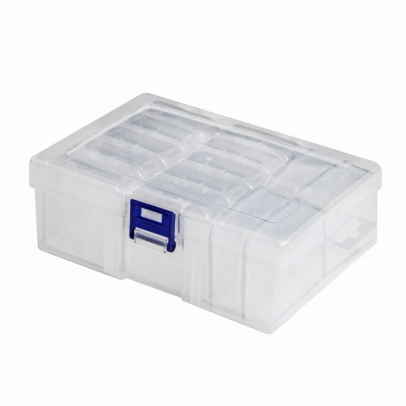 ORGANIZER + 14 PUDEŁEK DO PRZECHOWYWANIA 11,7 X 16,4 X 5,8 CM DPKU-012