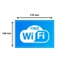 Tabliczka Informacyjna FREE WIFI A5 PCV