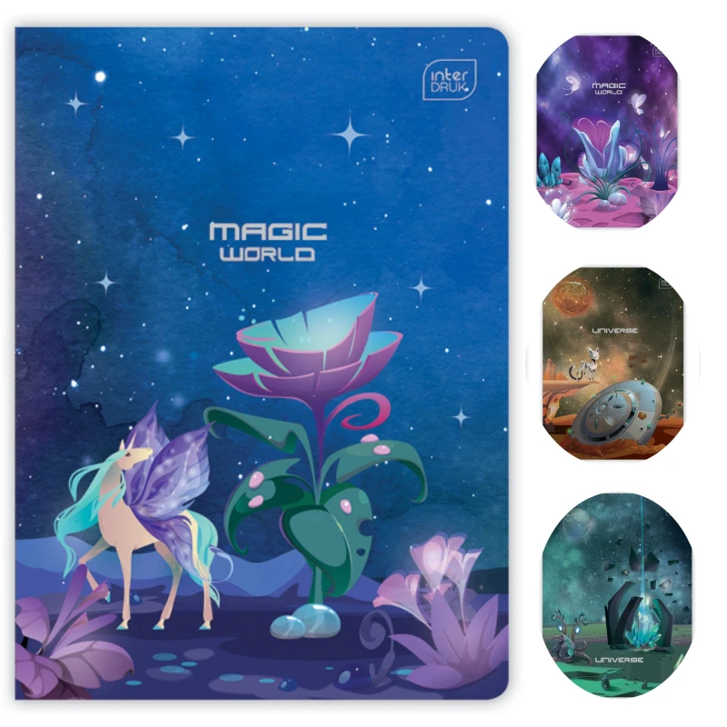 Zeszyt A5 32 M 70g Metallic Fantasy