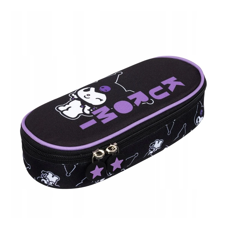 PLECAK 4-KOMOROWY BPL-58 KUROMI BLACK +worek+piórnik