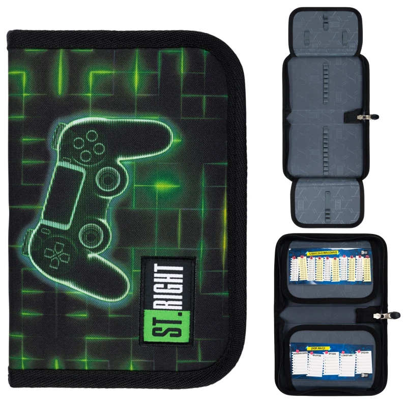PIÓRNIK DWUKLAPKOWY BEZ WYPOSAŻENIA PC-03 STRIGHT NEON PAD mkmp