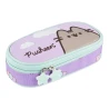 PIÓRNIK SASZETKA USZTYWNIONA Z WEWNĘTRZNĄ KLAPKĄ PUSHEEN VIOLET mkmp