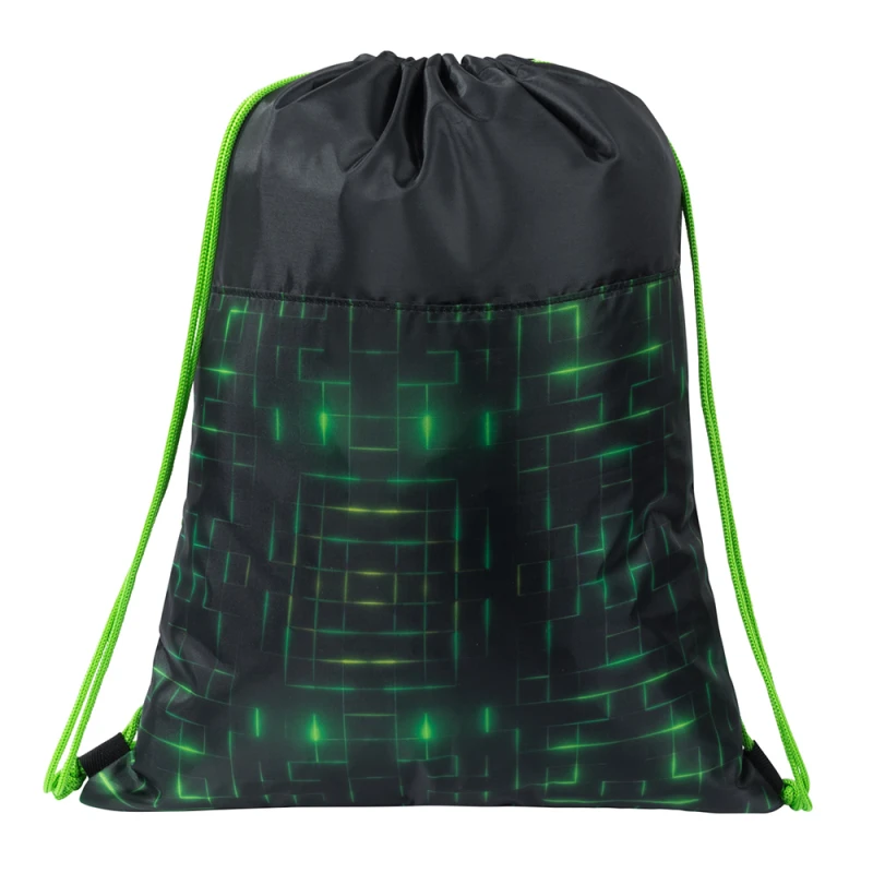 Worek na buty kapcie Plecak Mocny do Szkoły Przedszkola  STRIGHT SO-01 NEON PAD