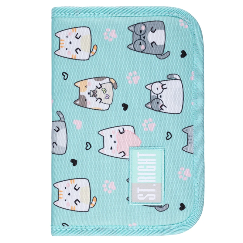 PIÓRNIK DWUKLAPKOWY BEZ WYPOSAŻENIA PC-03 STRIGHT CHARMING CATS mkmp