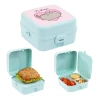 PUSHEEN Mint Zestaw Śniadaniówka + Bidon 500 ml Lunchbox do Szkoły dla Dzieci