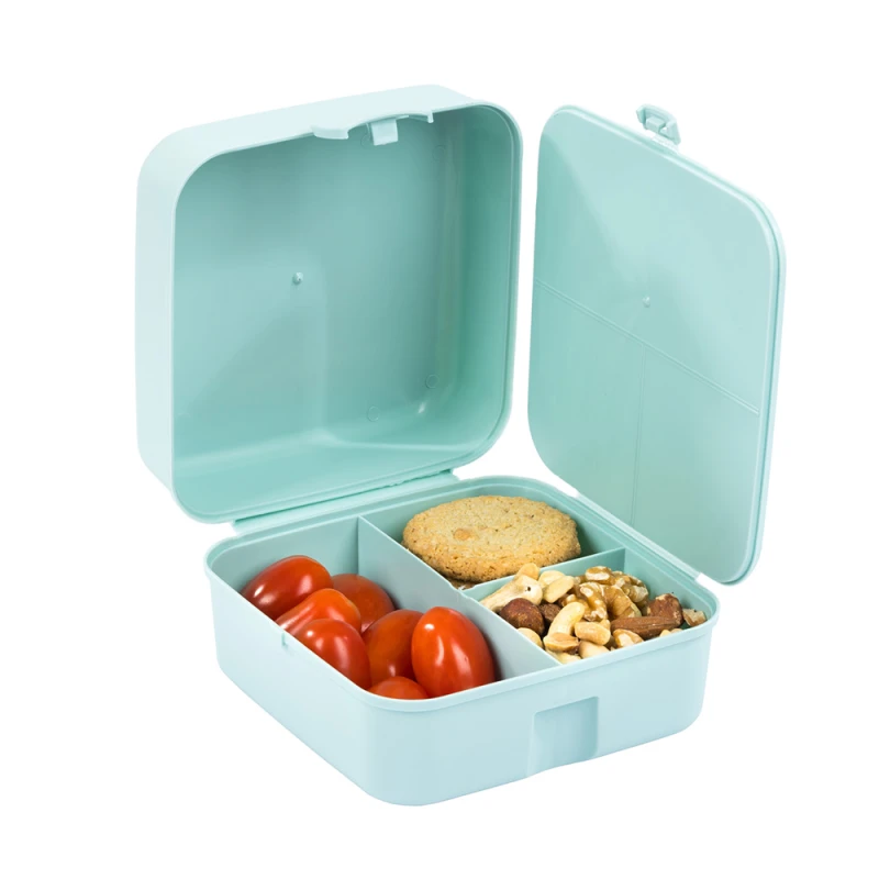 PUSHEEN Mint Zestaw Śniadaniówka + Bidon 500 ml Lunchbox do Szkoły dla Dzieci