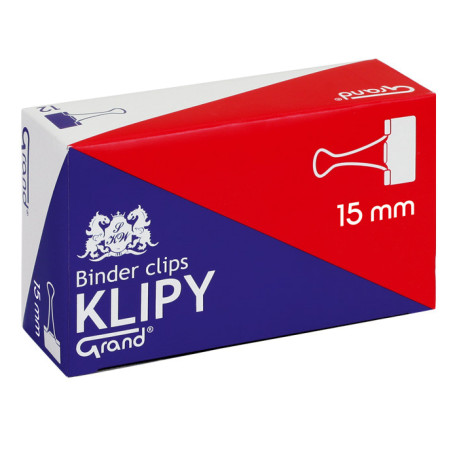 KLIP BIUROWY 15MM GRAND op 12szt.