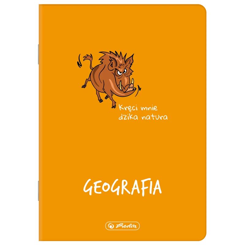 ZESZYT HERLITZ ECO PP GEOGRAFIA A5/60K KRATKA