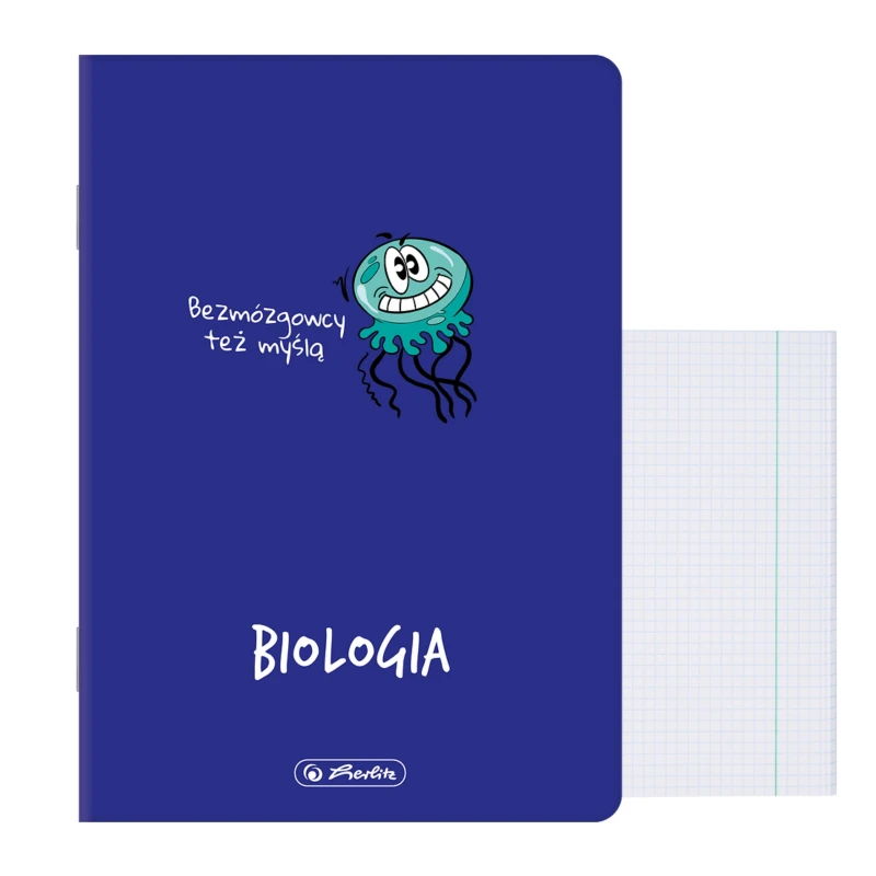 ZESZYT HERLITZ ECO PP BIOLOGIA A5/60K KRATKA