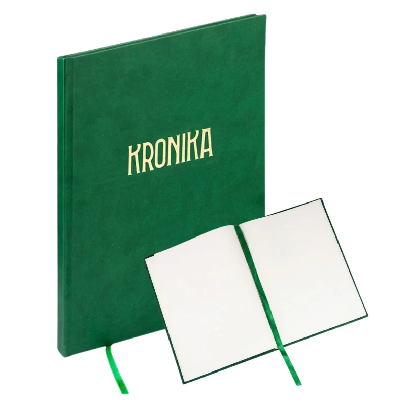 KRONIKA  A4 120KARTEK ZIELONA 150-1486