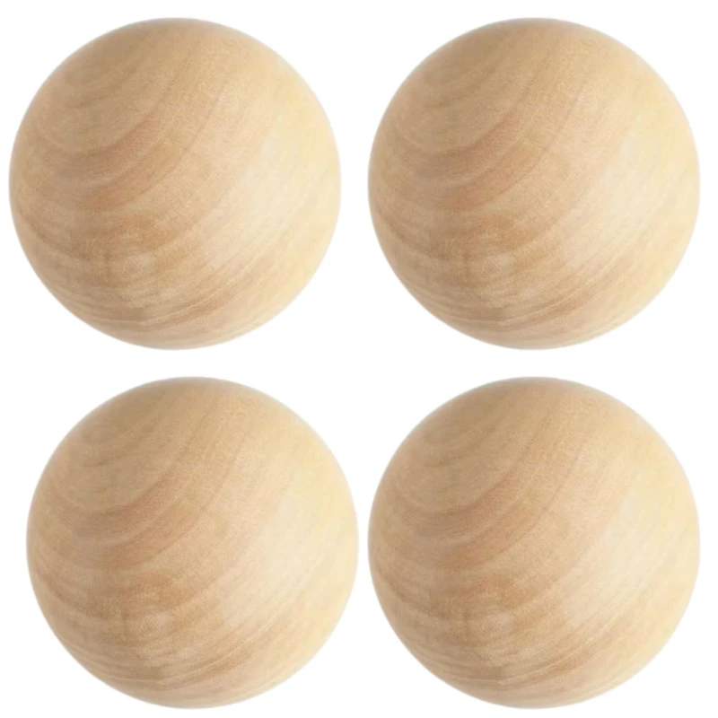 Kulki drewniane naturalne 30mm KDN7