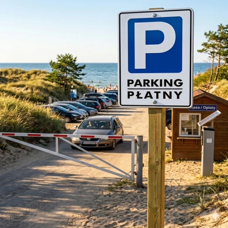 Tabliczka Informacyjna PARKING PŁATNY A4 PCV
