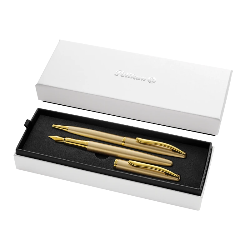 PIÓRO WIECZ.+DŁUG.JAZZ NOB.ELEG.GOLD ETUI 
821 889