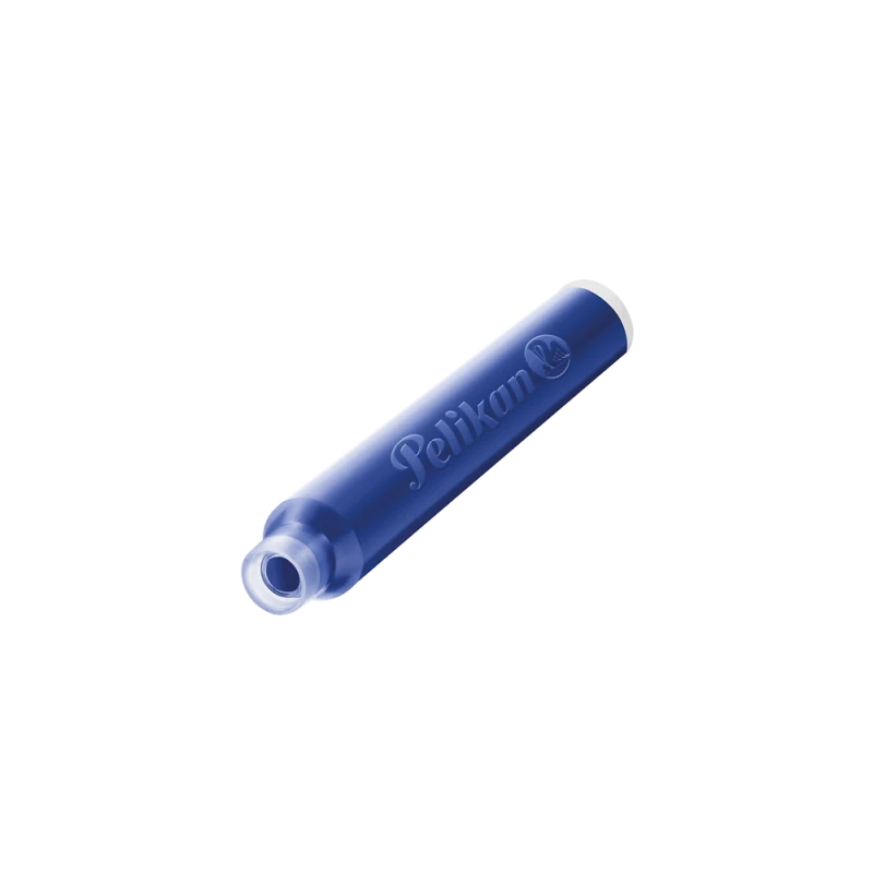 NABOJE ATRAMENTOWE PELIKAN KRÓTKIE NIEBIESKIE BLISTER 2X6 SZT