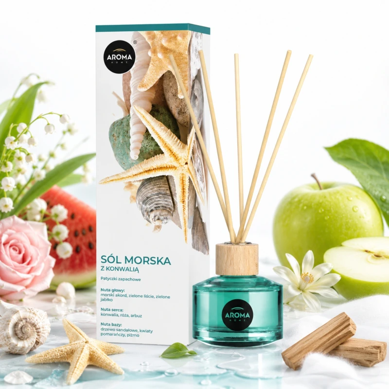 AROMA HOME BASIC STICKS 50ml SÓL MORSKA Z KONWALIĄ
