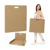 TECZKA KARTON B2 SZARA LENIAR 90452