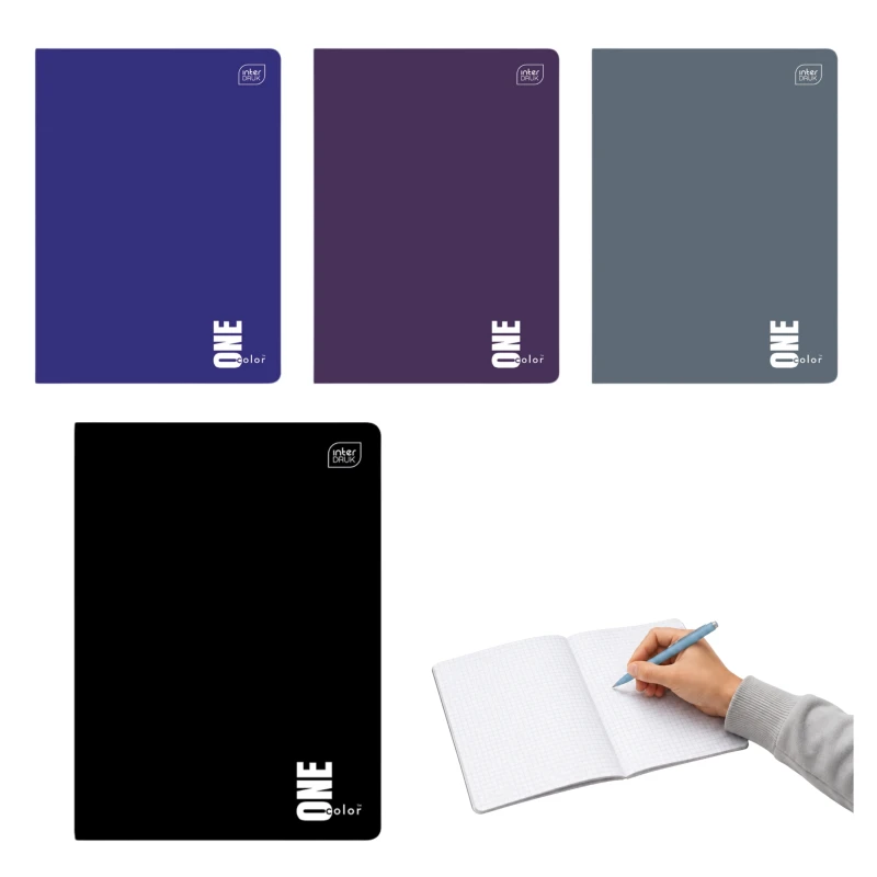 ZESZYT A5 96  UV KOLEKCJA ONE COLOR    ---KAT.